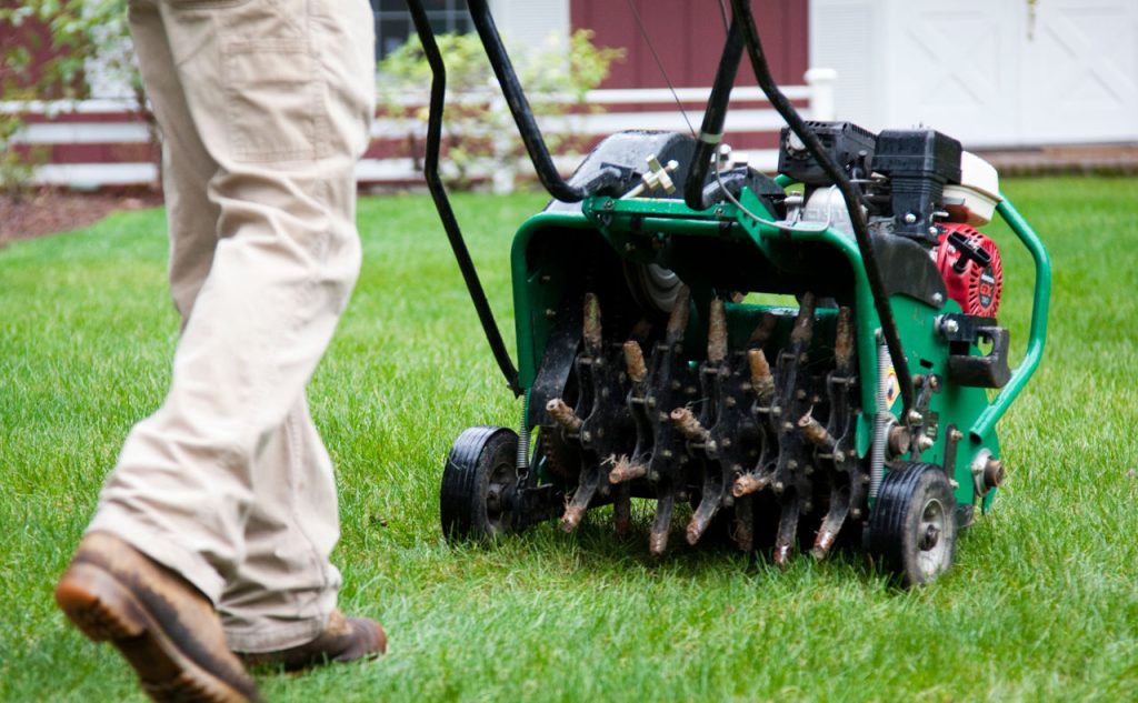 Howell Aeration and Overseeding